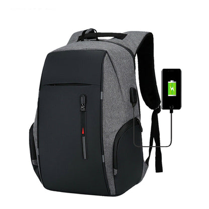 Anti-Theft Laptop Backpack USB Charging Waterproof Travel Bag