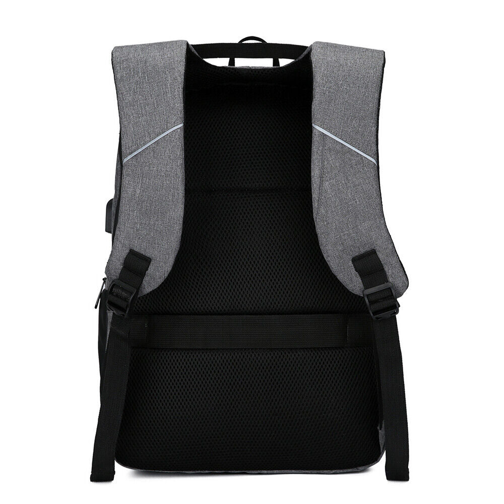 Anti-Theft Laptop Backpack USB Charging Waterproof Travel Bag