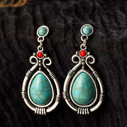 Bohemian Natural Stone Drop Earrings Australia Dealbest