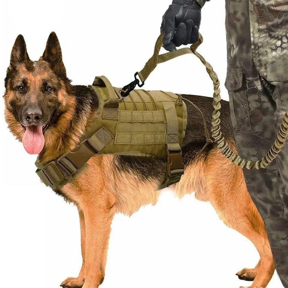 Tactical Adjustable Breathable Service Dog Vest Australia Dealbest