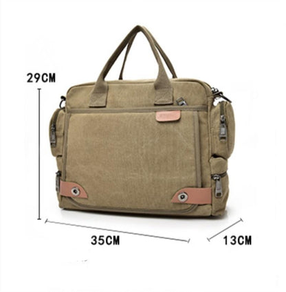 Men's Canvas Crossbody Messenger Bag Australia Dealbest