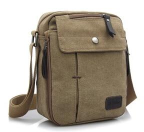 Men s Canvas Messenger Travel Shoulder Bag DealBest Dealbest