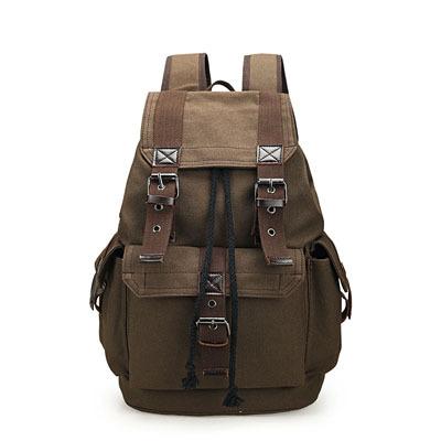 Unisex Vintage Canvas Student Backpack Australia Dealbest