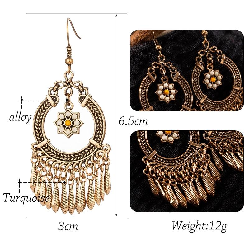 Vintage Tassel Drop Earrings Australia Dealbest